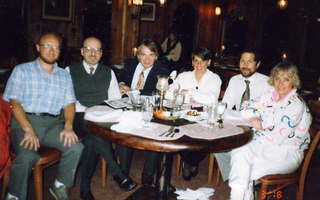 Adam, Hank, Jeff, Barbara, Mitch (?), and Lori