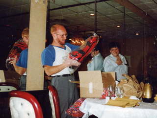 Adam opening presents