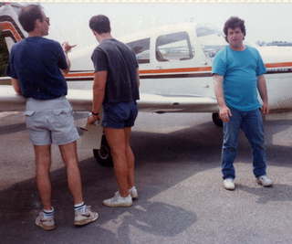 MAFC John Parana and airplane