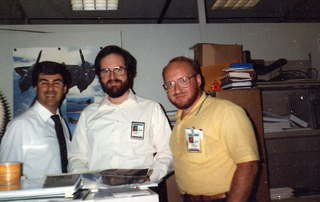 Barry Freedman, Rick Stone, Adam Rosenberg at Bell Labs