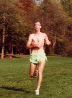 Shore AC XC -- Bill Nealon finishing