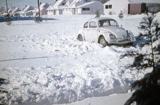 Philip E. Rosenberg slides -- Volkswagon in the snow