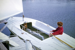 Philip E. Rosenberg slides -- Long Beach Island - sailing - Adam