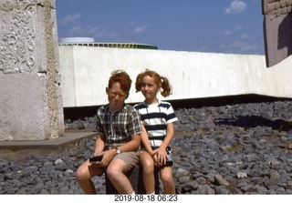 Philip E. Rosenberg slides -- Montreal - Expo '67 - Adam and Betsy