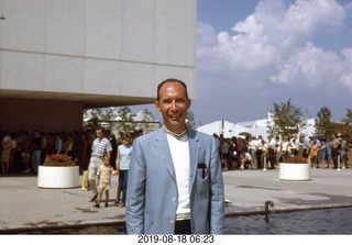 74 01x. Philip E. Rosenberg slides -- Montreal - Expo '67 - Phil