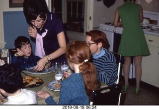 128 01y. Philip E. Rosenberg slides -- Adam's Bar Mitzvah - Paul, Marylynn, Betsy, Adam