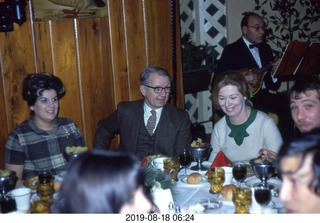 Philip E. Rosenberg slides -- Adam's Bar Mitzvah - Paul, Marylynn, Betsy, Adam