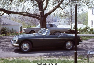 Philip E. Rosenberg slides -- MGB sports car