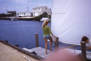 Philip E. Rosenberg slides - Long Beach Island - Loveladies Harbor - inside our house