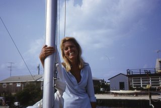 Philip E. Rosenberg slides - Long Beach Island - Loveladies Harbor - boat + Madeleine