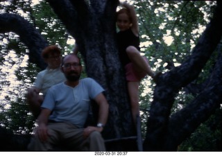 Philip E. Rosenberg slides - Long Beach Island - Loveladies Harbor + Betsy, Peggy, Adam