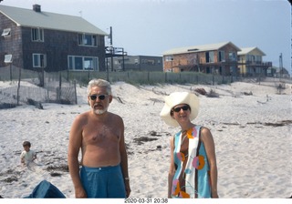 91 02l. Tony Minder (I think) and Gloria