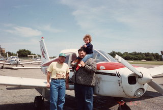 N4372J, Adam, Mike Bird, and Antonia