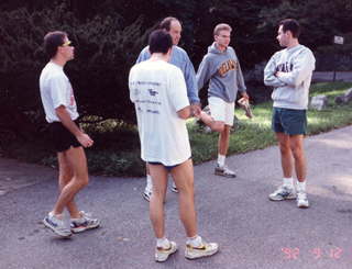 CHS XC 1992 -- before the race