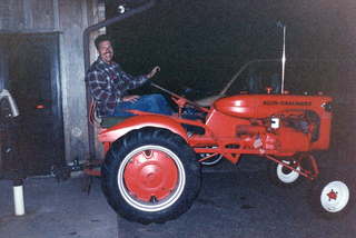 1 0z1. Bob Lick and tractor