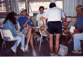 CHS XC 1992 -- after the race