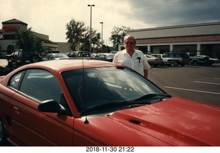 4 101. Florida - Klaus and his rental car