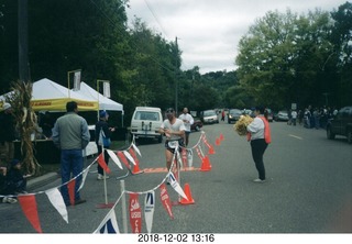 Afton race - Adam finishing