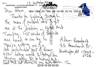 postcard from Tom