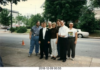 Joe and Vicki Hughes wedding - the Harvard gang