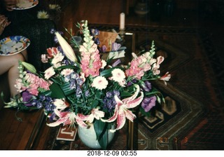 Joe and Vicki Hughes wedding flowers
