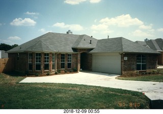 my house in Justin, Texas
