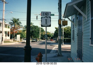 1 104. Key West - End of US Route 1 (US1)