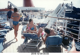 Caribbean cruise eclipse (bad photo)