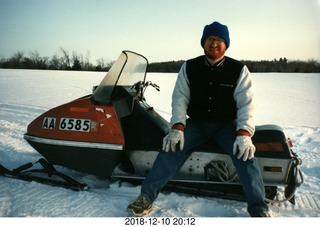 Afton - snowmobile - Adam