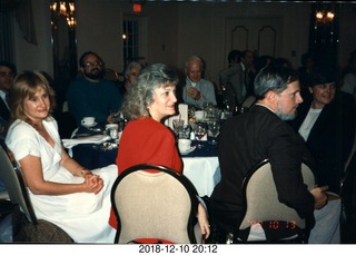 AMPS Dick Frenkiel dinner - Celia Lachiri + Ruth Wiggins + Mac MacDonald