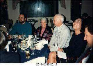 5 105. AMPS Dick Frenkiel dinner - LJ Anaradian + Charlene Paull + Tom Walker + Carolyn Bekampis