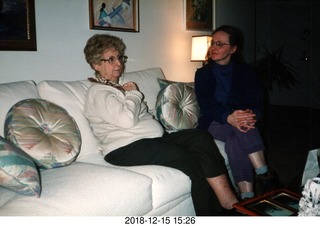 216 107. Aunt Bea Steiner + Betsy