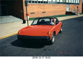 CHS Math Porsche 914 + Mike