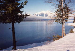 175 141. Glacier National Park lake