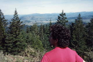 209 141. Larry and Oregon scenery