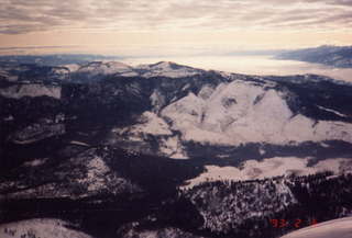 195 141. Glacier National Park mountains from the air