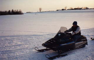 South Mountain in 2003 - Adam running