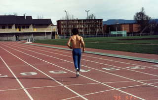 250 171. Larry Trachtenberg at Hayward Field