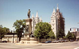 226 171. Salt Lake City, Church Entrance