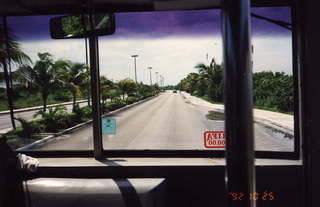 229 171. Cancun WARR, view from the bus