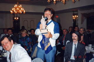 AMPS Dick and his award