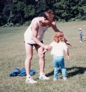 327 1i1. CHS XC 1993 -- Mark Parisi and child