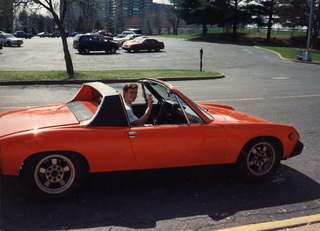CHS, Mike in Porsche 914
