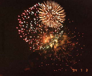 378 1n1. Jeff Bottger's party fireworks