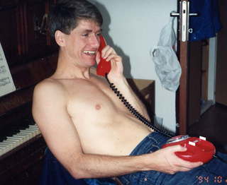 463 1r1. Tom Grey on the phone