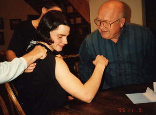 Brian arm wrestling