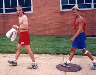 CHS XC 1996 -- younger Adam and even younger Adam