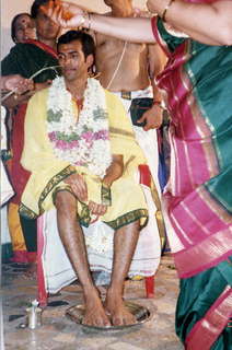 839 361. Satish at his wedding 1998