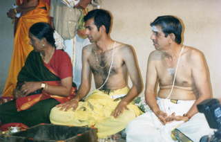 841 361. Satish at his wedding 1998
