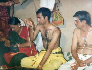 842 361. Satish at his wedding 1998